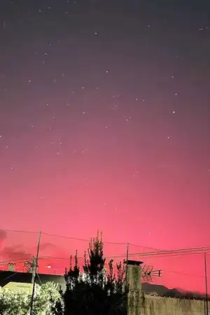 Espetáculo raro de auroras boreais iluminou céus de Portugal após "poderosa" tempestade solar